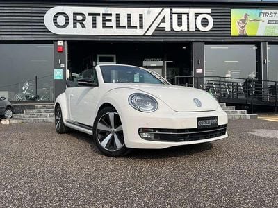 Usata VW Beetle Cabriolet Sportline 160 CV (117 kW) 2014 Bianco Cabrio