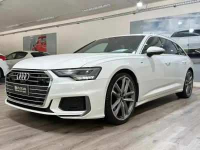Usata Audi A6 S-Line 285 CV (209 kW) 2020 Bianco Station wagon