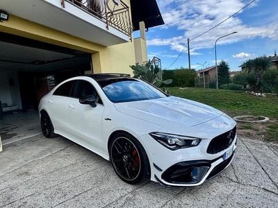 Usata Mercedes CLA35 AMG AMG 319 CV (234 kW) 2019 Bianco Berlina