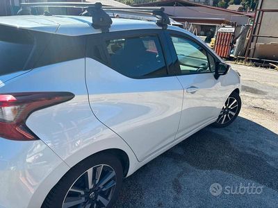 Usata Nissan Micra 80 CV (58 kW) 2018 Bianco Utilitaria
