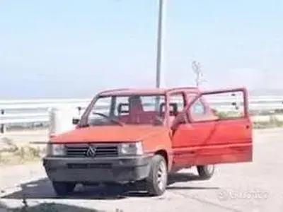 Usata Fiat Panda 1988 Rosso Utilitaria