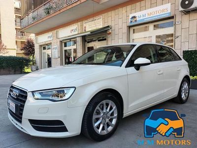 Usata Audi A3 Ambition 110 CV (80 kW) 2014 Bianco