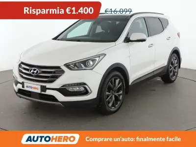 Usata Hyundai Santa Fe Style 200 CV (147 kW) 2016 Bianco SUV