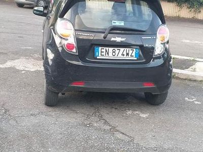 Usata Chevrolet Spark 68 CV (50 kW) 2011 Nero Utilitaria