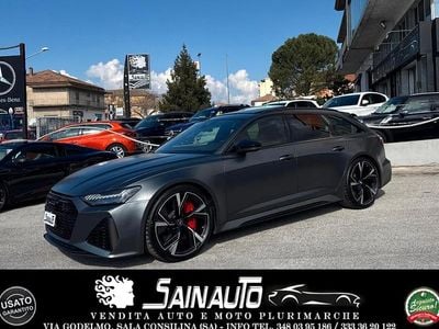 Usata Audi RS6 Exclusive 599 CV (440 kW) 2021 Grigio Station wagon