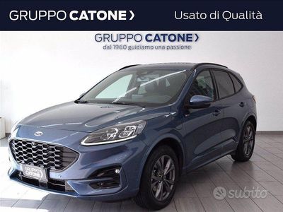 Usata Ford Kuga ST-Line X 225 CV (165 kW) 2022 Blu metallizzato SUV