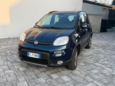 Usata Fiat Panda 4x4 S 85 CV (62 kW) 2017 Blu Utilitaria