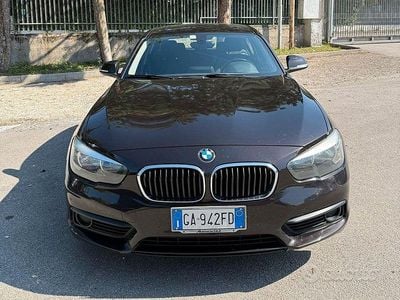 Usata BMW 114 95 CV (69 kW) 2015 Marrone Utilitaria