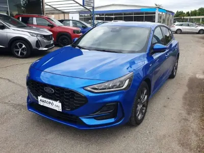 Usata Ford Focus ST-Line X 125 CV (91 kW) 2023 Blu/azzurro Berlina