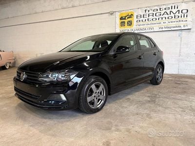 Usata VW Polo Comfortline 80 CV (58 kW) 2019 Nero Utilitaria