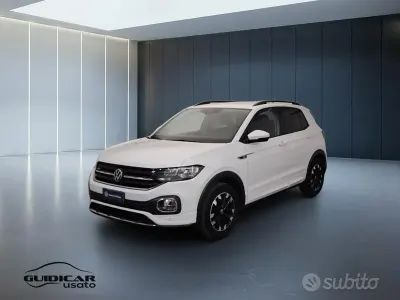 Usata VW T-Cross Sportline 95 CV (69 kW) 2023 Bianco SUV
