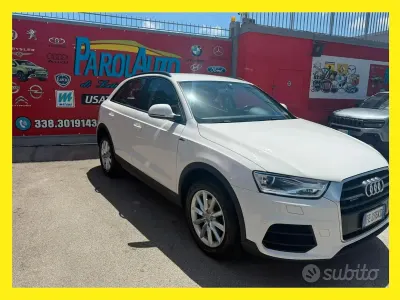 Usata Audi Q3 Ambiente 150 CV (110 kW) 2016 Bianco SUV