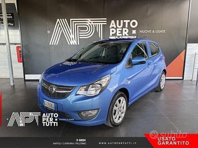 Usata Opel Karl 75 CV (55 kW) 2015 Blu Utilitaria
