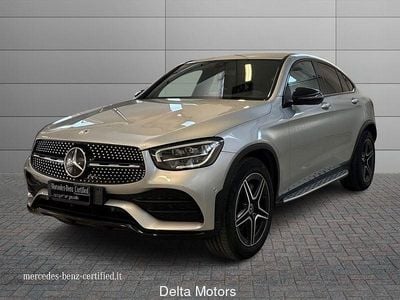Usata Mercedes GLC220 Premium 194 CV (142 kW) 2022 Argento high tech Coupé