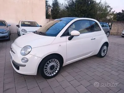Usata Fiat 500 Lounge 69 CV (50 kW) 2013 Bianco Berlina