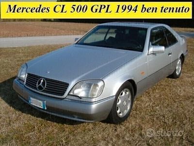 Usata Mercedes CL500 326 CV (239 kW) 1994 Grigio Coupé