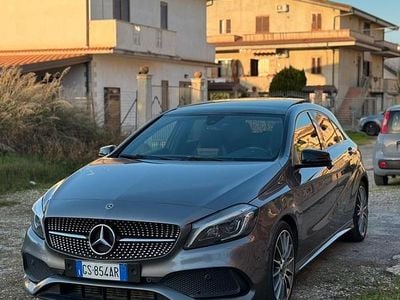 Usata Mercedes A200 Premium 136 CV (100 kW) 2018 Grigio Berlina