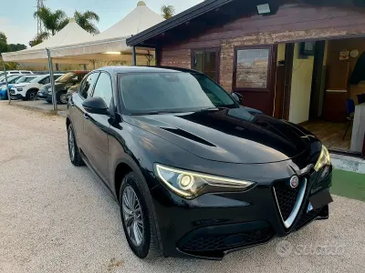 Usata Alfa Romeo Stelvio 190 CV (139 kW) 2019 Nero SUV