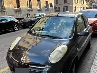 Usata Nissan Micra 65 CV (47 kW) 2006 Nero Berlina