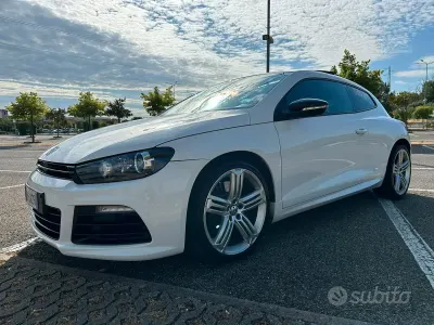 Usata VW Scirocco R 200 CV (147 kW) 2010 Bianco Coupé