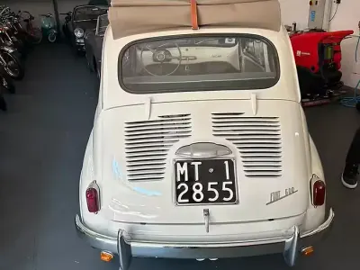 Usata Fiat 600 1950 Bianco Utilitaria