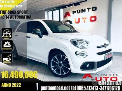 Usata Fiat 500X Sport 150 CV (110 kW) 2022 Bianco SUV