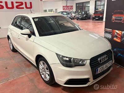 Usata Audi A1 Attraction 85 CV (62 kW) 2013 Bianco Berlina