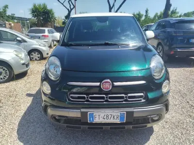 Usata Fiat 500L Cross 95 CV (69 kW) 2018 Verde Monovolume