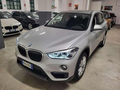Usata BMW X1 Advantage 150 CV (110 kW) 2015 Argento SUV