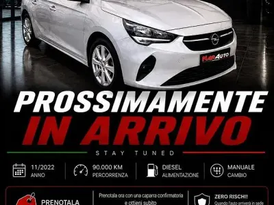 Usata Opel Corsa Edition 102 CV (75 kW) 2022 Grigio Utilitaria