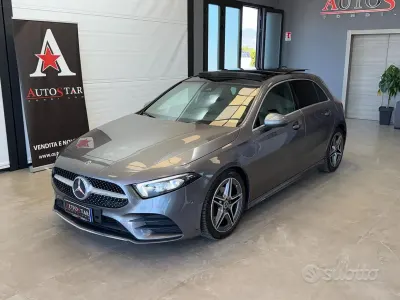 Usata Mercedes A180 Premium 116 CV (85 kW) 2019 Grigio Berlina