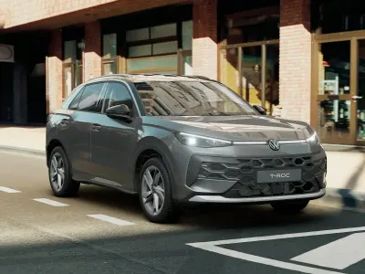 Nuova VW T-Roc Style 116 CV (85 kW) 2026 Wolf grey metallizzato nero SUV
