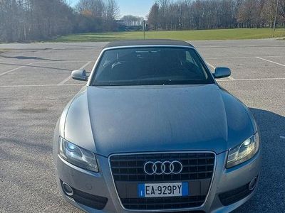 Usata Audi A5 Cabriolet 160 CV (117 kW) 2010 Grigio Cabrio