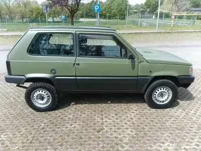 Usata Fiat Panda 4x4 S 50 CV (36 kW) 1988 Verde Utilitaria
