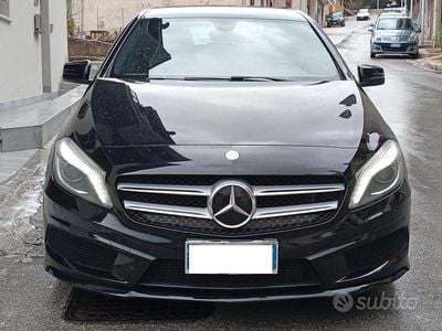 Usata Mercedes A180 AMG 110 CV (80 kW) 2015 Nero Berlina
