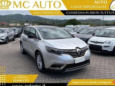 Usata Renault Espace Intens 160 CV (117 kW) 2015 Argento Monovolume