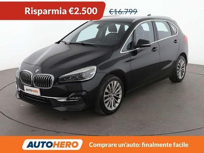 Begagnad BMW 216 Active Tourer Luxury Line 116 HK (85 kW) 2020 Svart Minibuss