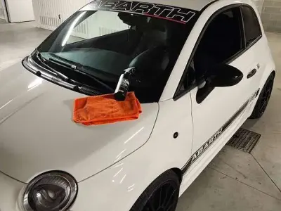Usata Abarth 595 140 CV (102 kW) 2015 Bianco Utilitaria