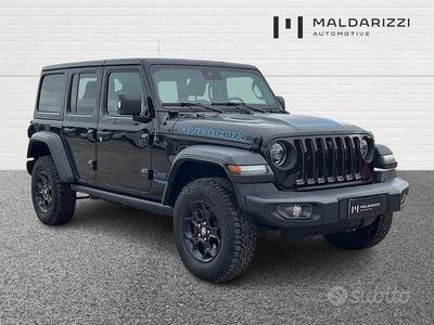 Usata Jeep Wrangler Unlimited Rubicon 272 CV (200 kW) 2022 Nero SUV