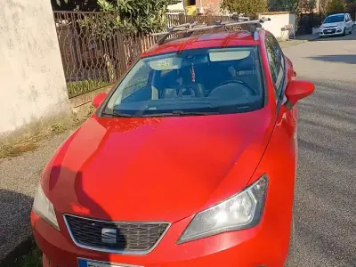 Usata Seat Ibiza ST 75 CV (55 kW) 2015 Rosso Station wagon