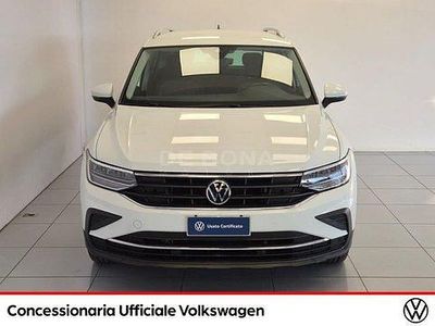 Usata VW Tiguan Life 150 CV (110 kW) 2021 Bianco SUV