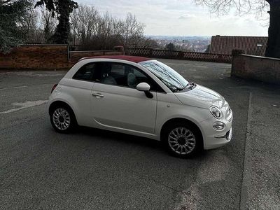 Usata Fiat 500C Lounge 69 CV (50 kW) 2017 Bianco Cabrio