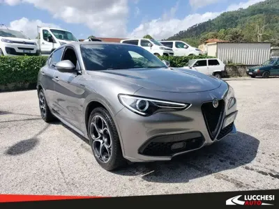 Brugt Alfa Romeo Stelvio Veloce 210 HK (154 kW) 2021 Grå SUV