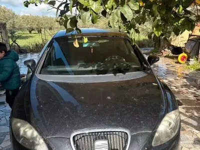 Käytetty Seat Leon 105 HP (77 kW) 2008 Musta Viistoperä