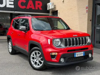 Usata Jeep Renegade Limited 120 CV (88 kW) 2019 Rosso SUV
