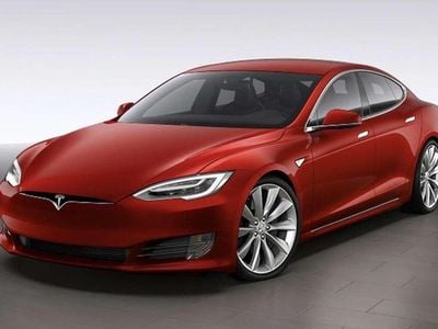 Usata Tesla Model S 136 kW (185 CV) 2016 Rosso Utilitaria
