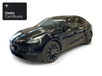 Usata Tesla Model Y Performance 392 kW (533 CV) 2022 Solid black SUV