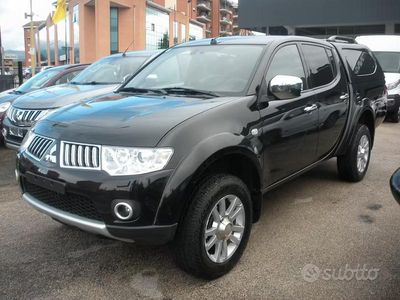 Usata Mitsubishi L200 Intense+ 178 CV (130 kW) 2013 Nero Pick-up