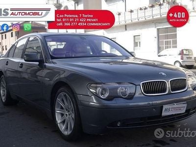 Usata BMW 745 Comfort Edition 333 CV (244 kW) 2001 Grigio Berlina