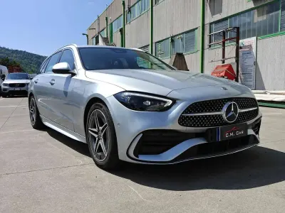 Usata Mercedes C220 Premium 200 CV (147 kW) 2022 Argento Station wagon